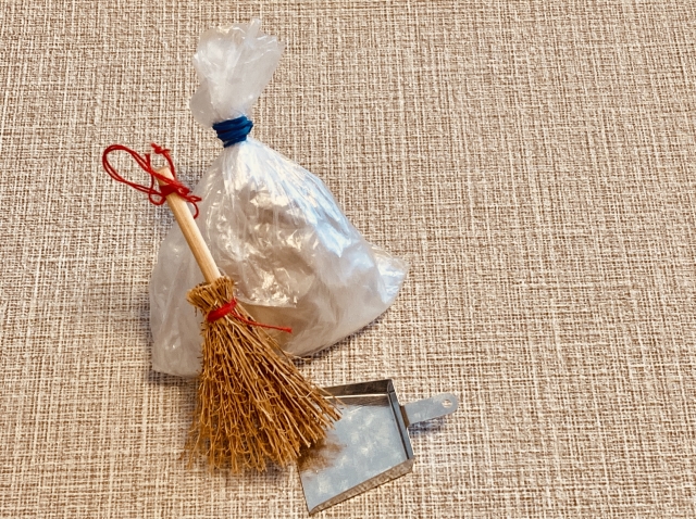 物置内のゴミを自分で処分する