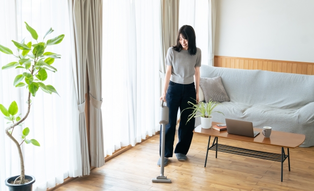 掃除が楽になる