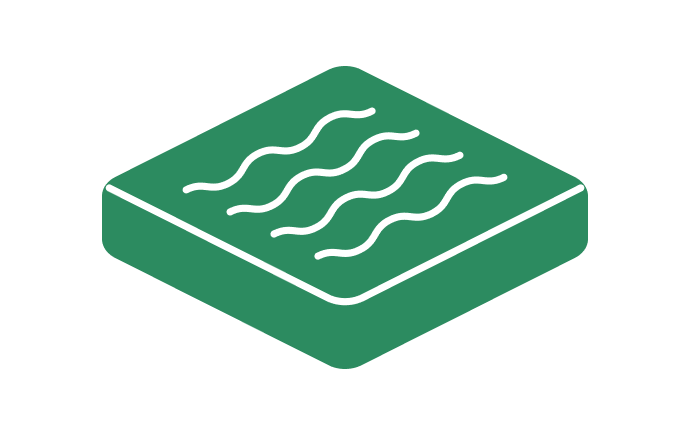 コイル入りマットレス