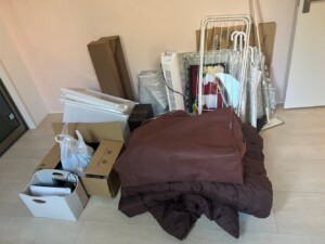 和光市 P様 1K テーブルなど 回収前