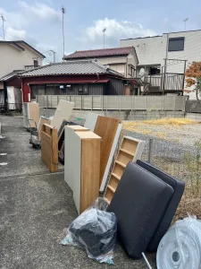 市川市 O様 1LDK マットレス・棚 回収前