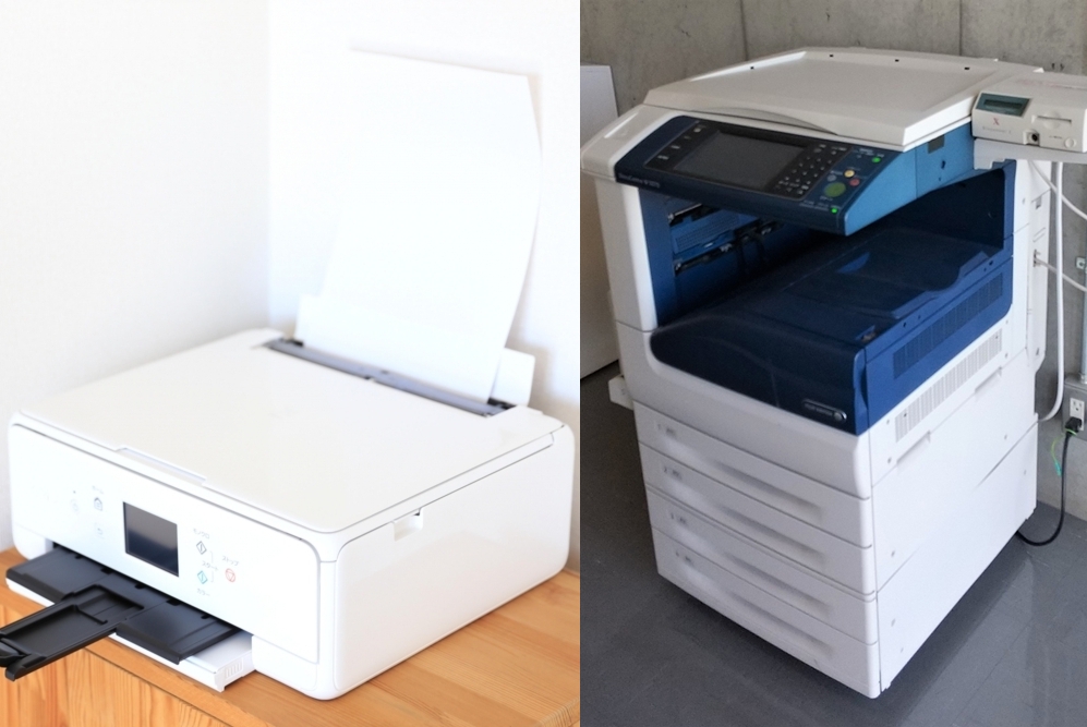 家庭用と業務用のプリンター処分方法は異なる