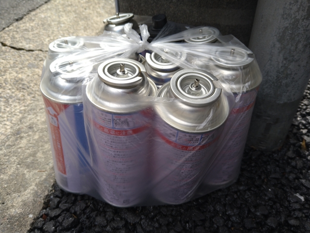 カセットガスボンベの処分方法