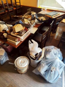 勝浦市 わたべ様 1R 調理器具・食器 回収前