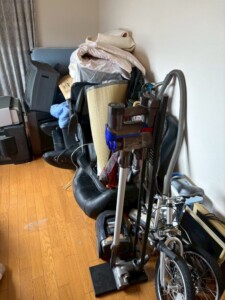 八王子市 さかい様 戸建て 掃除機・テレビ 回収前