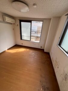 川崎市 O様 1DK ブラウン管テレビ・テレビ台 回収後