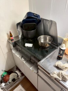 千代田区 しまの様 1K 冷蔵庫・洗濯機 回収前
