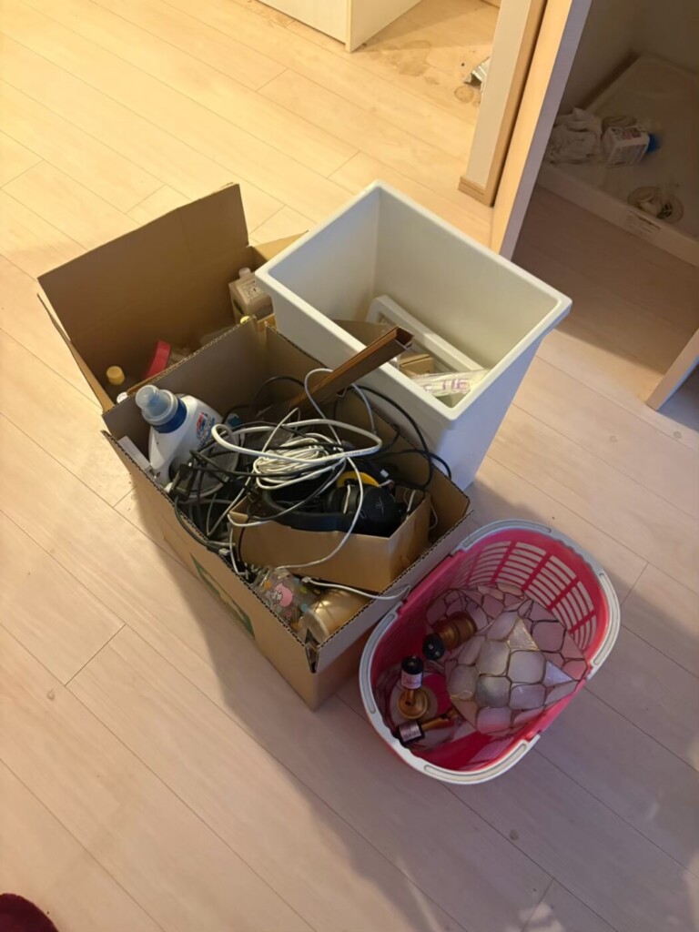 山北町 なかだ様 1R 火器・家電製品 回収前