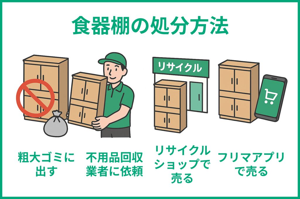 食器棚の処分方法