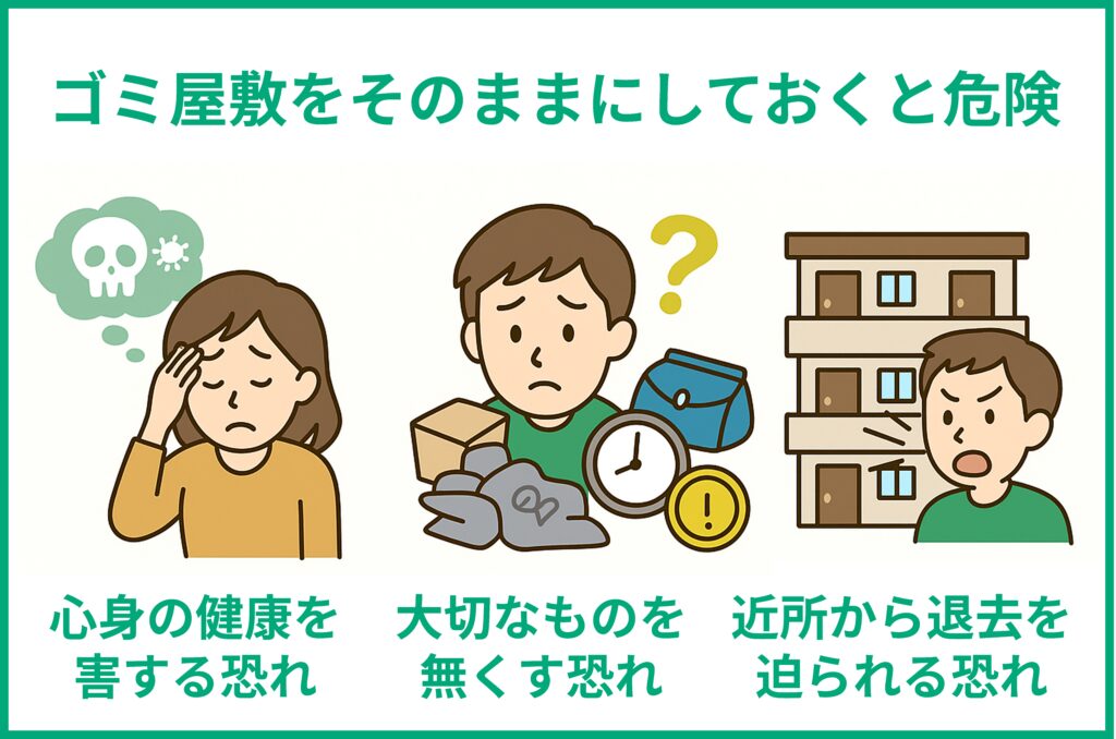 ゴミ屋敷の危険性