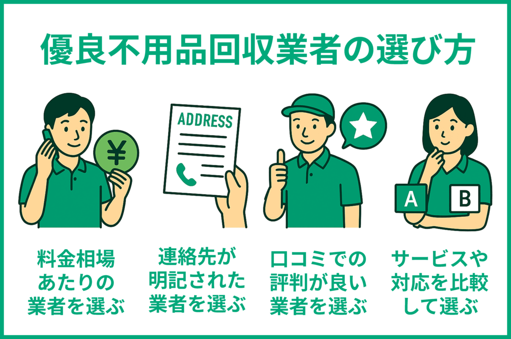 業者選びのポイント