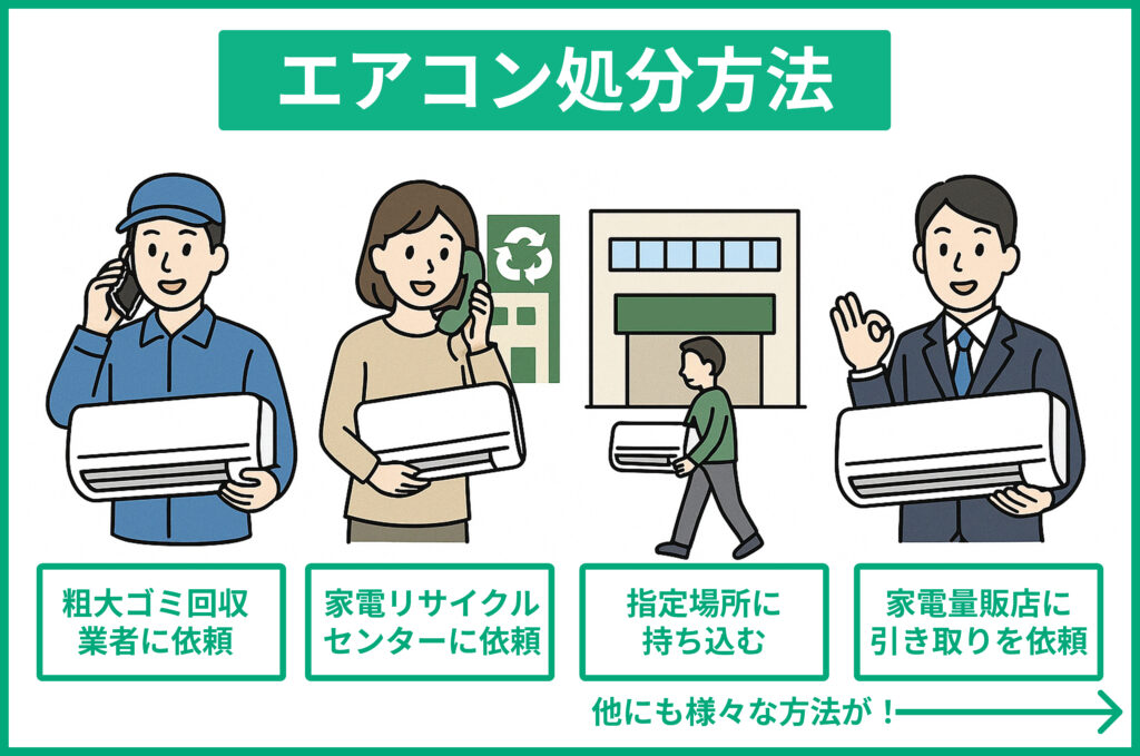 エアコンの処分方法