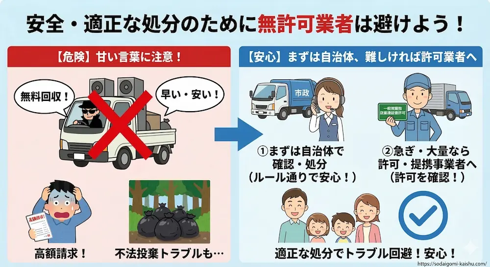 墨田区の信頼できる不用品回収業者に依頼しよう!