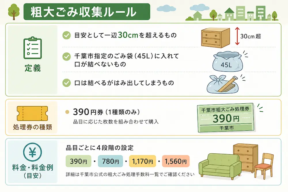 粗大ゴミ収集ルール