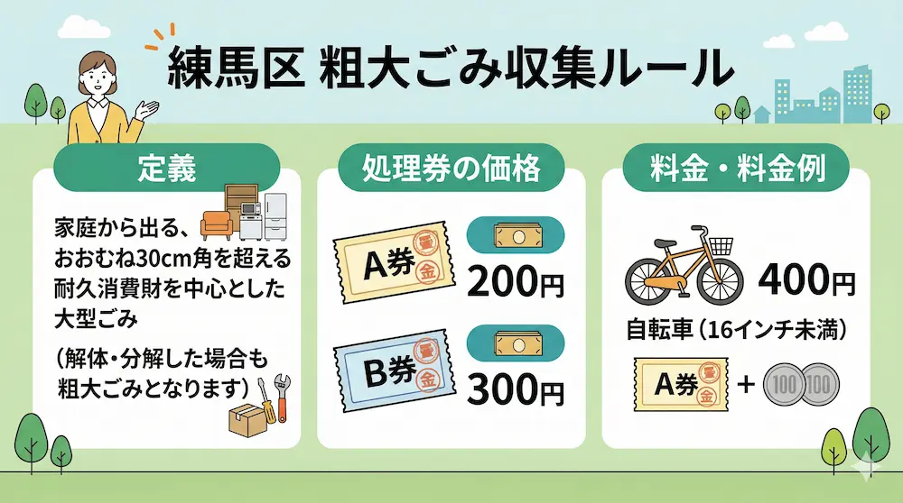 練馬区|粗大ゴミ収集ルール