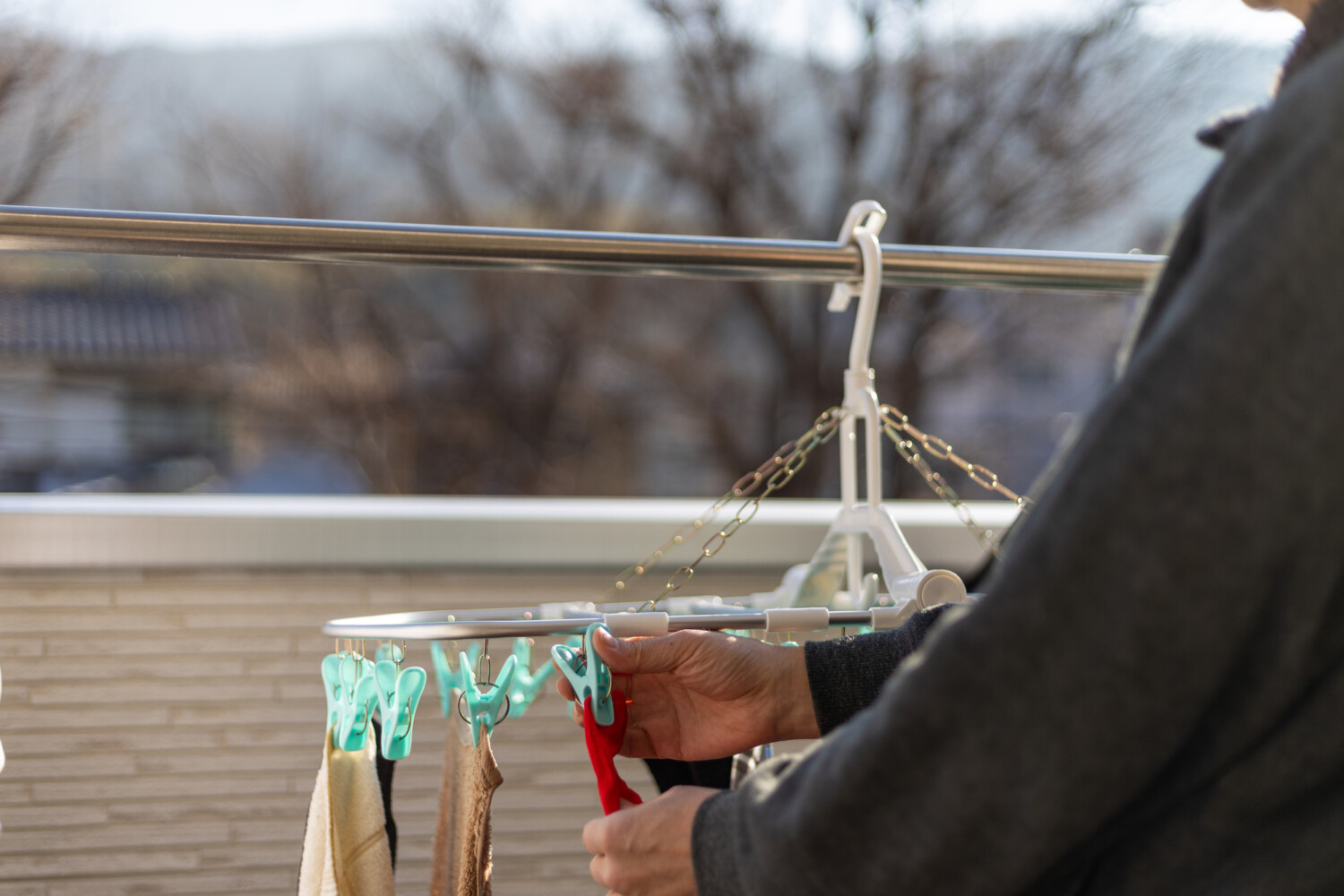 物干し竿と物干し台を一緒に処分できる?