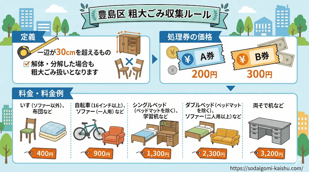 【自治体でも収集可】豊島区で粗大ゴミを出す手順